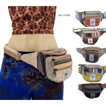 KIF-1725B Himalayan Hemp & Cotton Fanny Pack