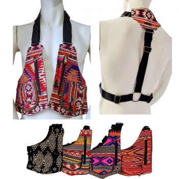 KIF-1749 J Cotton Utility Holster Vest (Fanny Packs)