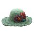 Hemp–Cotton Crochet Sun Hat