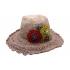 Hemp–Cotton Crochet Sun Hat