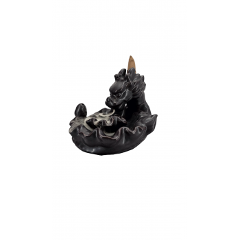 Dragon Backflow Incense Burner – Mystical Ceramic Waterfall Incense Holder