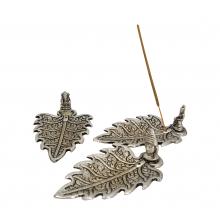 Metal Leaf Incense Burner