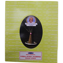 Himalayan Jasmine Incense Cones – 12x12 Box (144 Cones) for Serenity & Floral Bliss