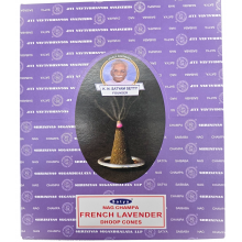 French Lavender Incense Cones – Pack of 12