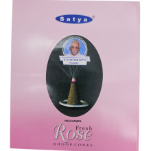Rose Incense Cones – 12x12 Box (144 Cones) for Love, Calm & Aromatherapy Rose Incense Cones – 12x12 Box (144 Cones) for Love, Calm & Aromatherapy