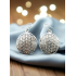 Flower of Life Earrings – Geometric Sacred Geometry Jewelry
