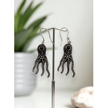 Octopus Earrings – Gold & Silver Nautical Sea-Inspired Jewelry Octopus Earrings – Gold & Silver Nautical Sea-Inspired Jewelry