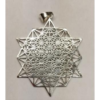Flower of Life Star Pendant