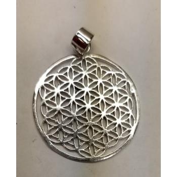 Brass Flower of Life Pendant