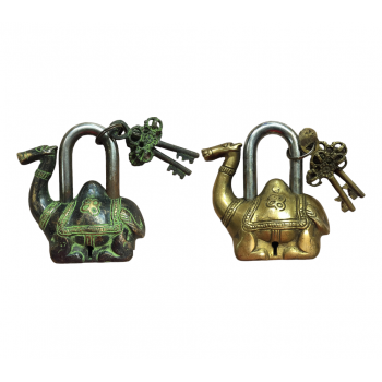 Handcrafted Vintage Camel Lock