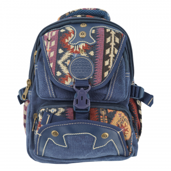 12" Durable & Stylish Canvas Backpack