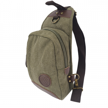 Versatile Canvas Crossbody Bag
