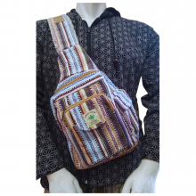 Boho Gheri Cotton Crossbody Bag – Vibrant & Handwoven