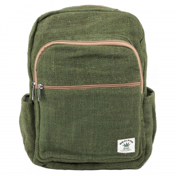 Premium Hemp Backpack – Eco-Friendly, Durable & Stylish 17" Bag