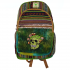 17" Hemp Cotton Skull Mushroom Backpack