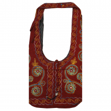 Handmade Cotton Embroidered Hobo Bag