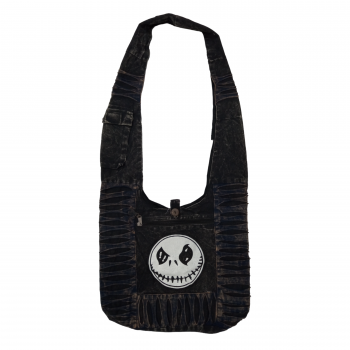 Stylish Boho Cotton Jack Printed Hobo & Shoulder Bag