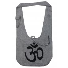 Spritual & Stylish Om Print Cotton Hobo Bag Spritual & Stylish Om Print Cotton Hobo Bag