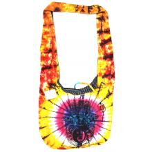 Tie-Dye Hamsa Print Side Bag