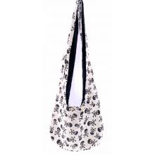 Cotton Skull Print Hobo Bags