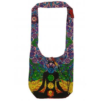Cotton Chakra Hobo Bag