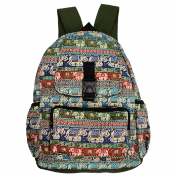 17" Boho Jacquard Backpack
