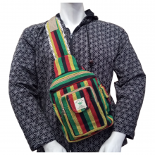 Handmade Boho Gheri Cotton Crossbody Bag Handmade Boho Gheri Cotton Crossbody Bag