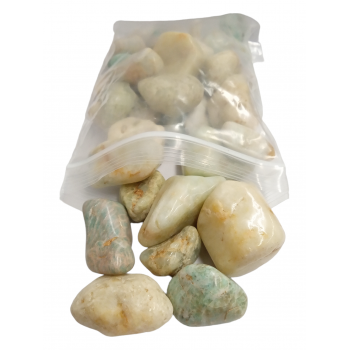 C Grade Amazonite Tumbled Stones