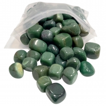 Green Jade Tumbled Stones – Sold Per Kg Green Jade Tumbled Stones – Sold Per Kg