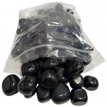 Black Obsidian Stones – Sold Per Kg (Protection & Grounding Crystal)