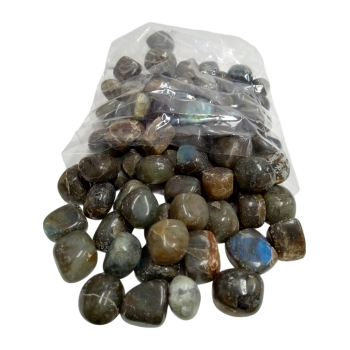 Labradorite Tumbled Stones – Sold Per Kg (Magic & Intuition Crystal)