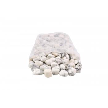 Howlite Tumbled Stones – Sold Per Kg (Calming & Sleep Support Crystal)