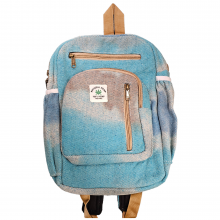 16" Hemp Tie-Dye Hemp Backpack 16" Hemp Tie-Dye Hemp Backpack
