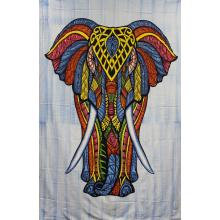 Tapestry (Elephant Face)