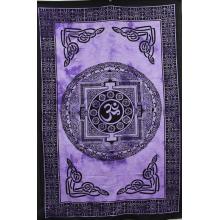Tapestry (Om Chakra Mandala)