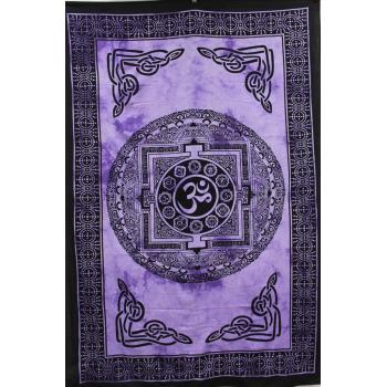 Tapestry (Om Chakra Mandala)
