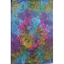 Tapestry (Tie Dye Star Mandala)