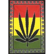 Wall Hanging (Rasta Leaf)