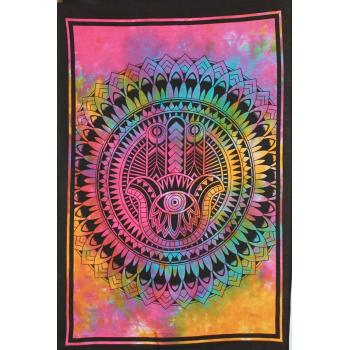 Wall Hanging (Tie Dye Hamsa)