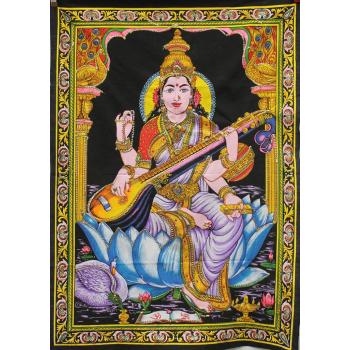 Wall Hanging (Saraswati)
